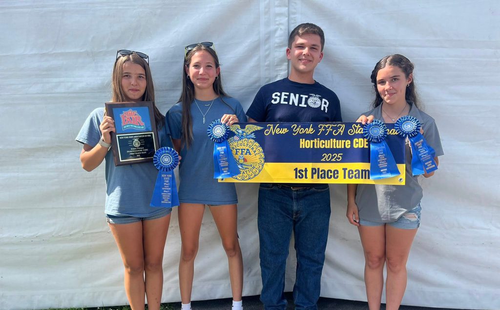 Horticulture Team at the NYS Fair