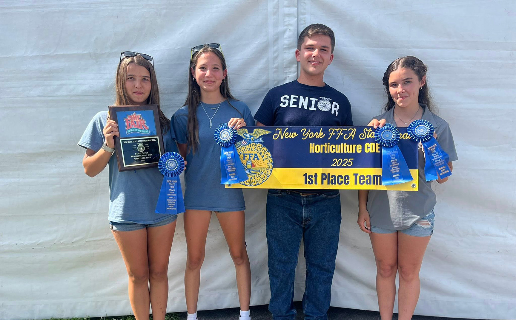 FFA Horticulture Team at the NYS Fair