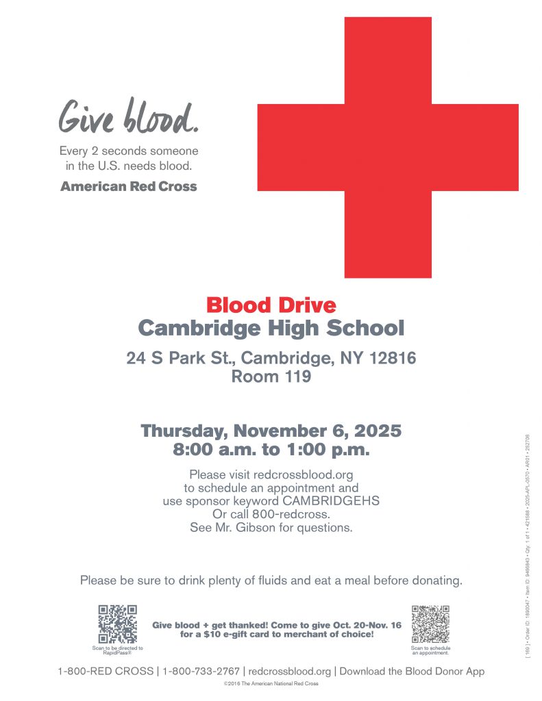 Blood Drive poster