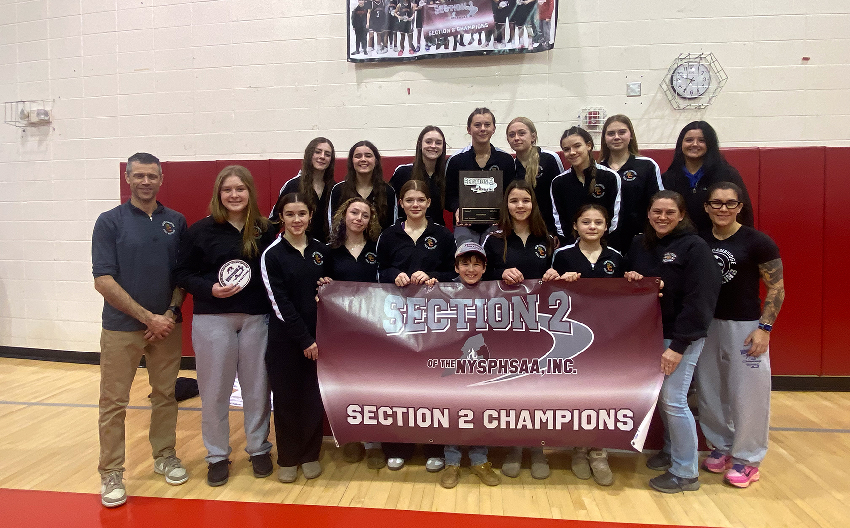 Salem-Cambridge girls wrestling team