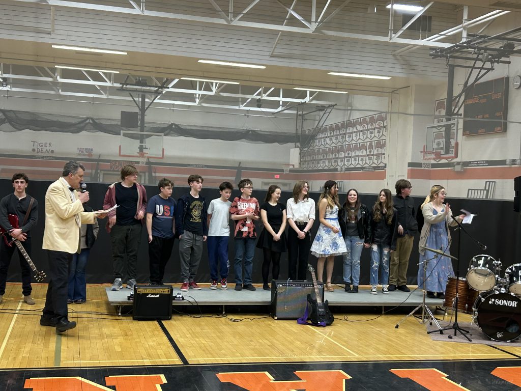 Latin Club talent show participants