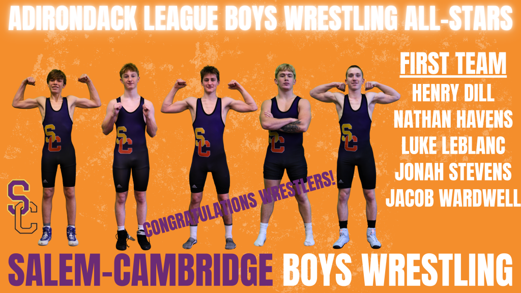 Boys wrestling all-stars