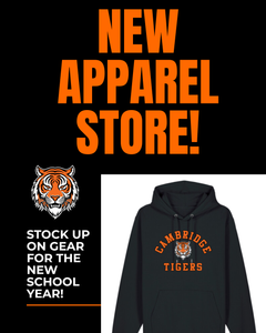 New apparel store graphic
