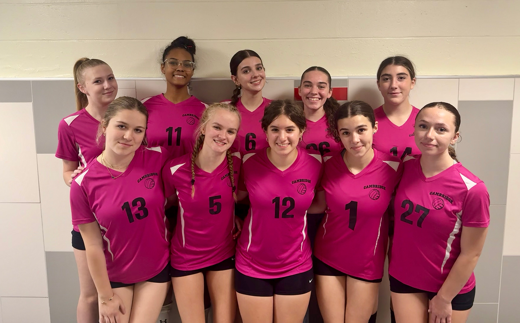 Girls volleyball team